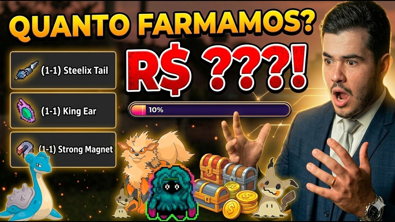 E3 | GANHAMOS DINHEIRO REAL? RMT e Farm Absurdo no Poke Alliance