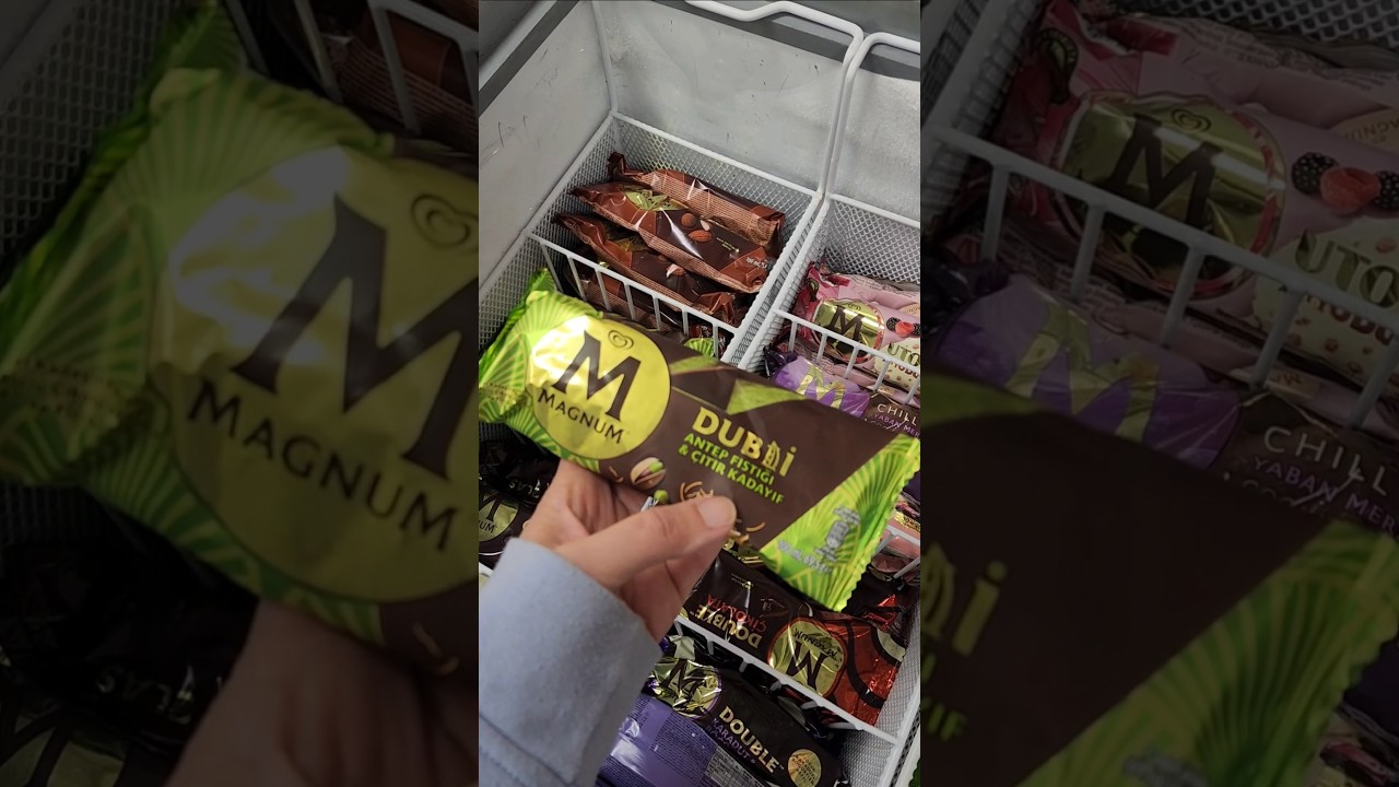 Magnum Dubai Çikolatalı Dondurma Çıkmış 