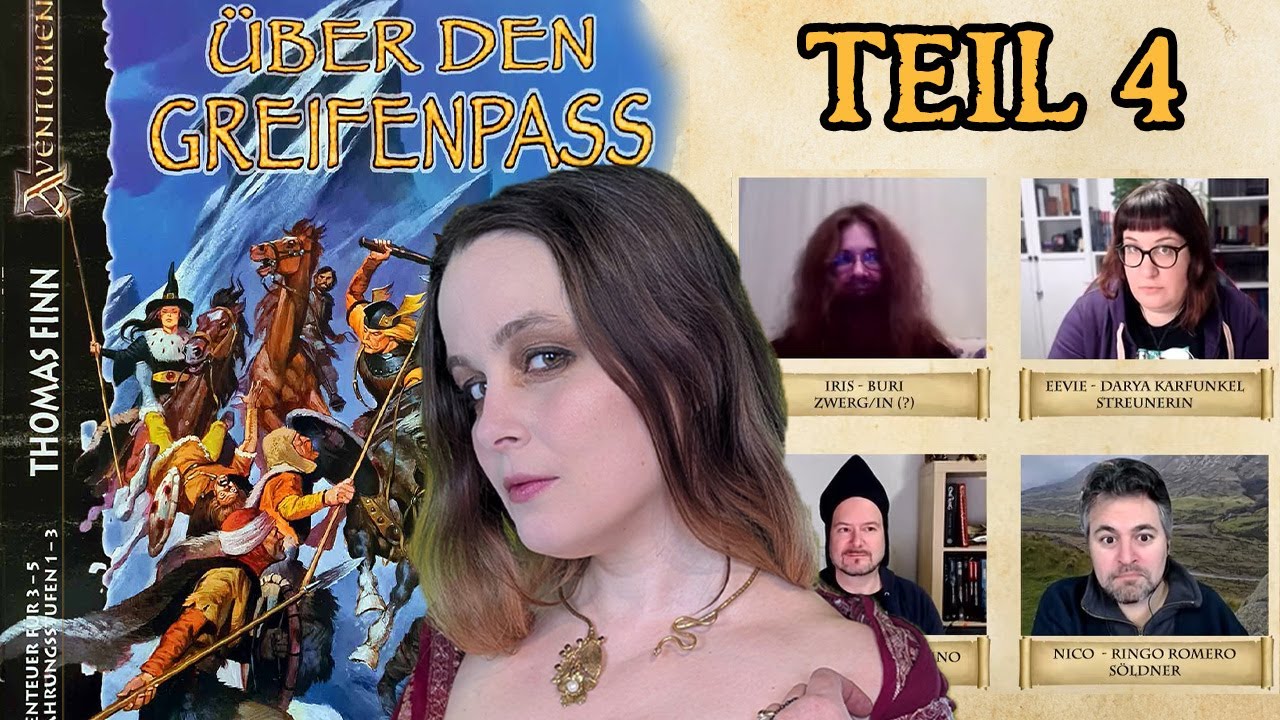 DSA 3: &Uuml;ber den Greifenpass - Retro-Pen and Paper Teil 4: Hexenjagd und Feenwelten