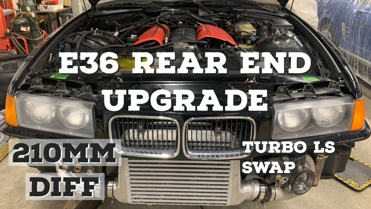 TURBO LS BMW E36 REAR END UPGRADE: 210mm differential