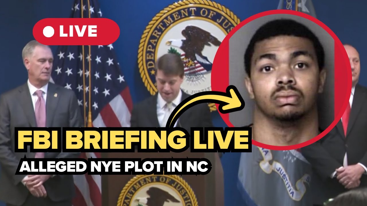 LIVE: FBI, DOJ detail alleged New Year’s Eve attack plot in NC | Mint Hill arrest