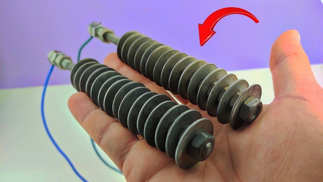 Water into Hydrogen | How to Make a Hydrogen Generator with screw and nuts | hho