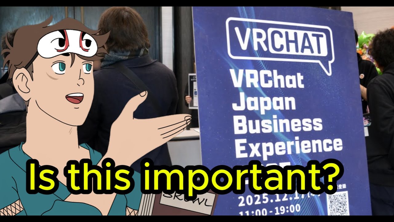 Первое официальное мероприятие VRChat в реальной жизни, о котором вы не знали. VRChat Japan Busin...