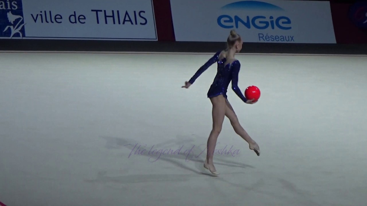 Viktoriia ONOPRIIENKO (UKR) ball - 2019 Thiais EF