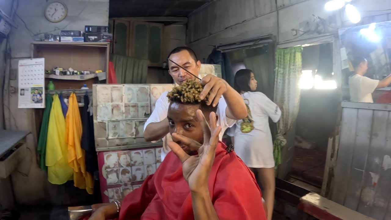 Tester le coiffeur le plus détesté des Philippines 🇵🇭