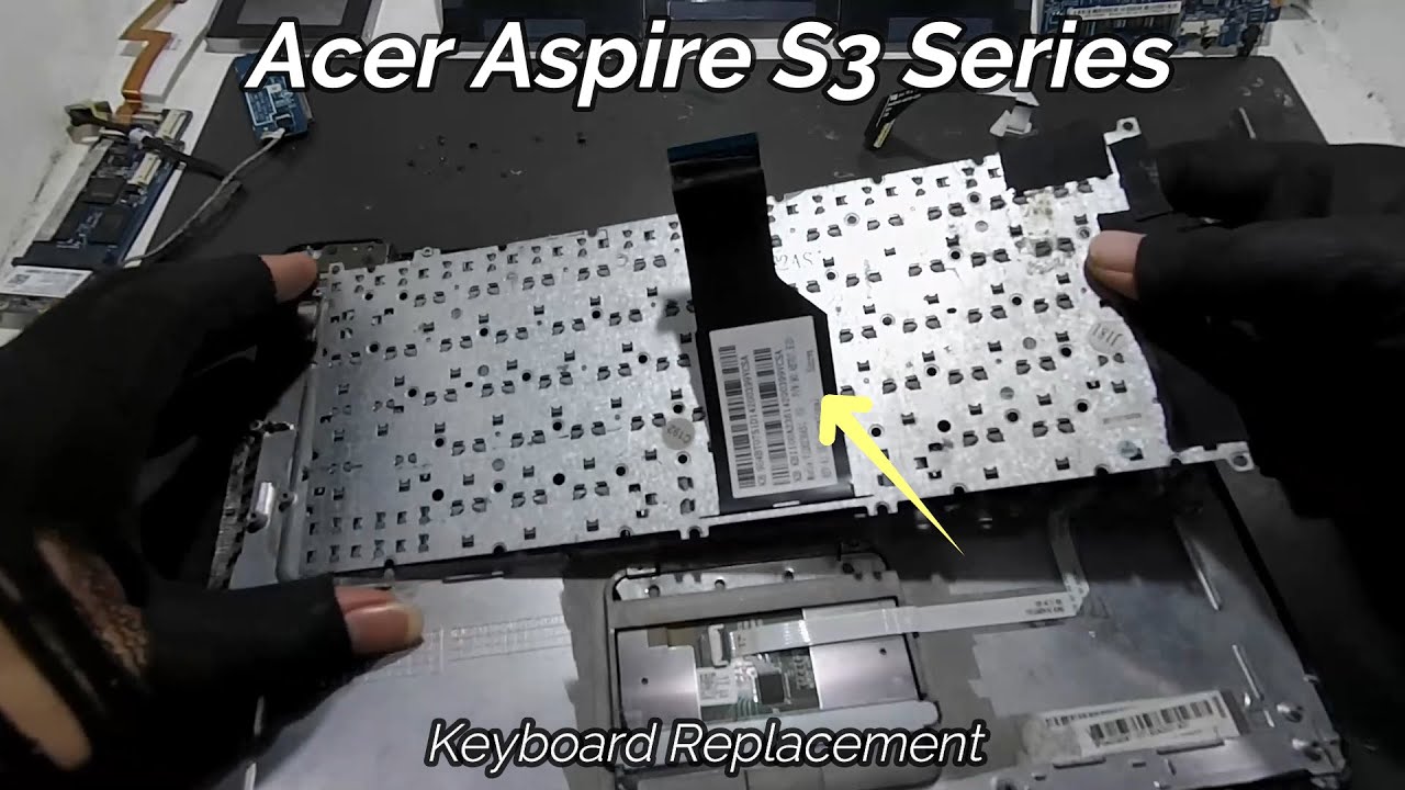 Acer Aspire S3 Series Keyboard Replacement