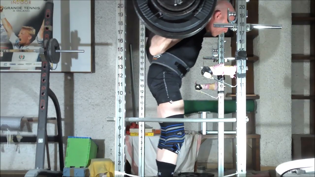 Squat gear  6x2x170kg 4°, 5° e  6° doppia