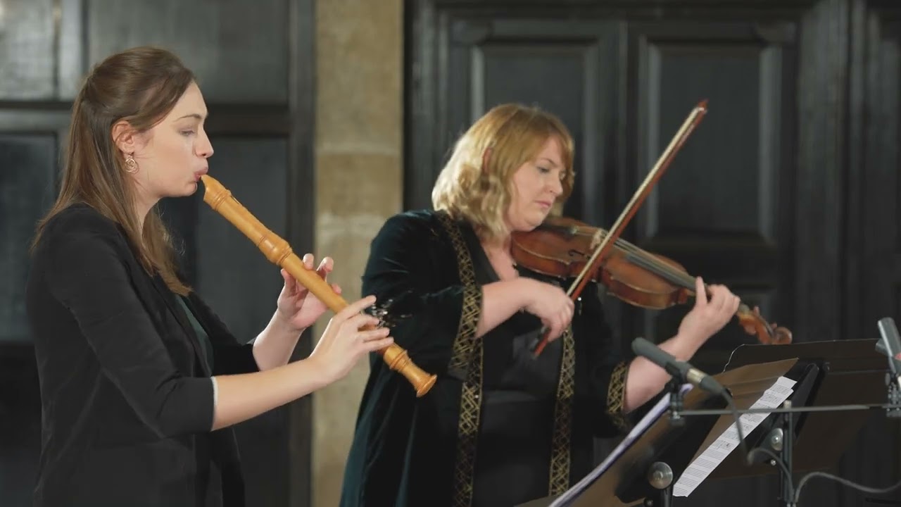C.P.E. Bach (1714-1788)Trio sonata in C Major. H.571 Adagio - Allegro Ensemble Augelletti.