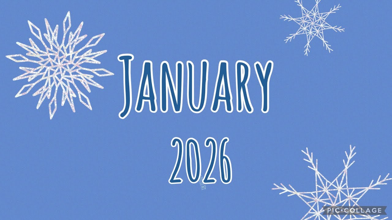 تخطيط شهر يناير 2026 JAN ❄️  