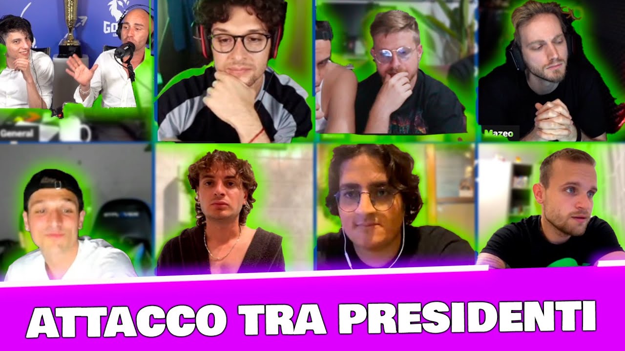 GUERRA tra i PRESIDENTI della GOA7 LEAGUE | DRAFT