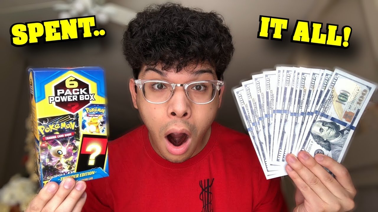 Is it worth spending ALL YOUR MONEY on these WEIRD POKEMON CARD MYSTERY BOXES?!
