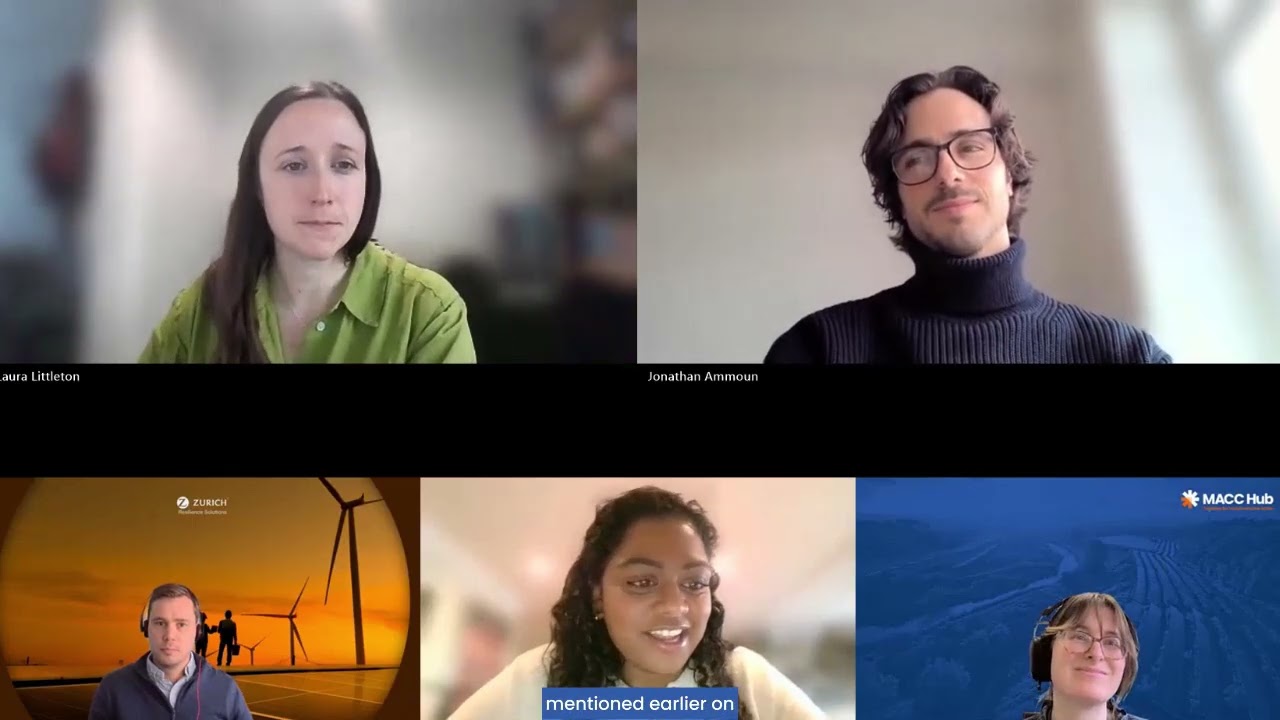 MACC Hub | Webinar #6: The role of policy and private capital in transformational adaptation