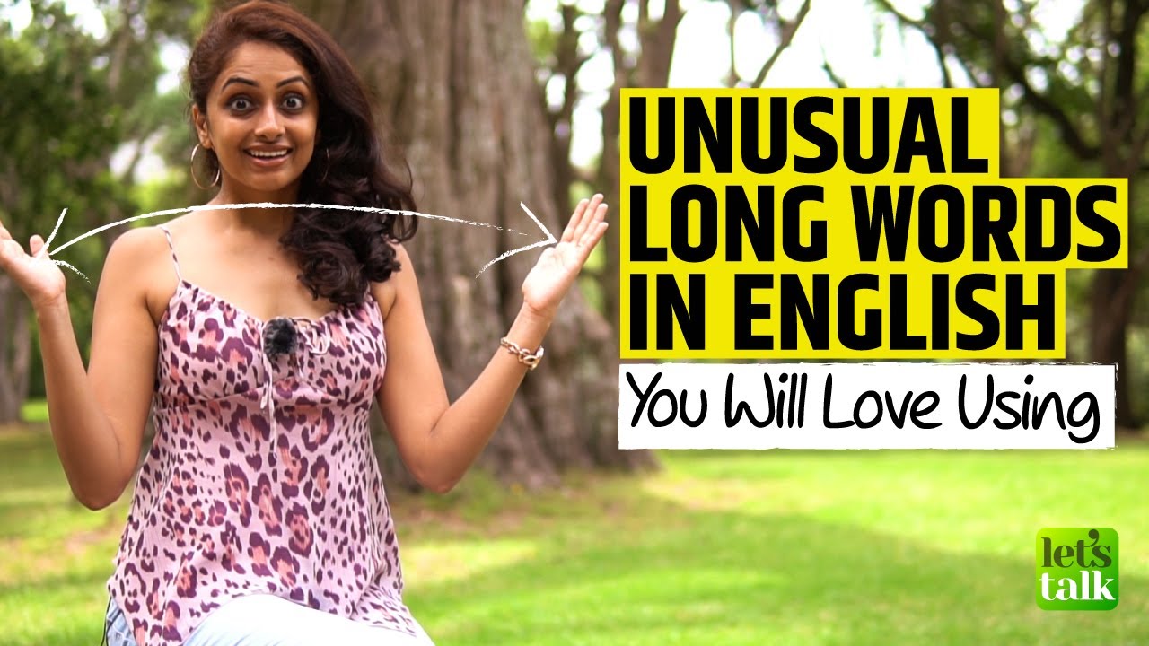 10 Unusual Long & Difficult Words In English You Would❤️Using!  Free English Lessons | Meera