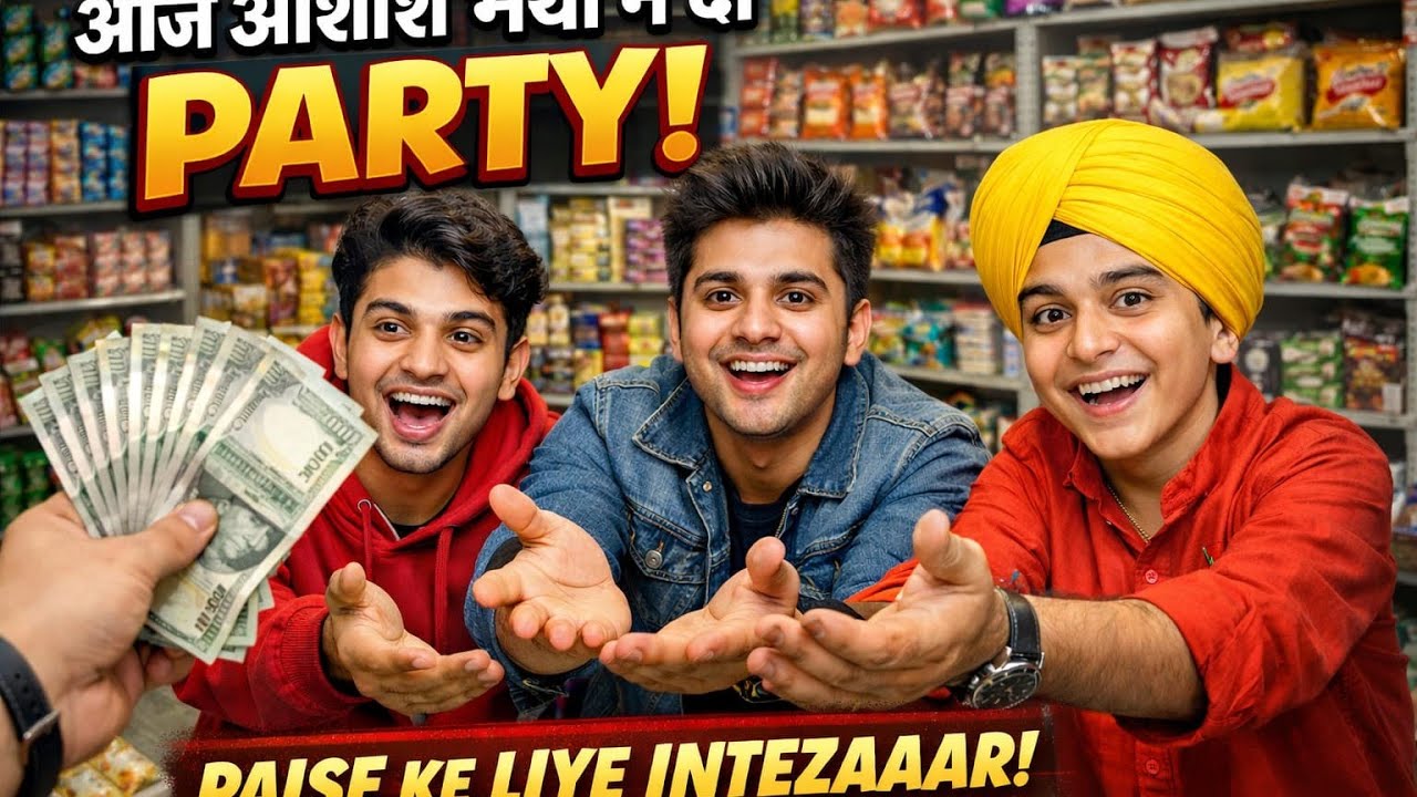 Ashish bhaiya ne di party 