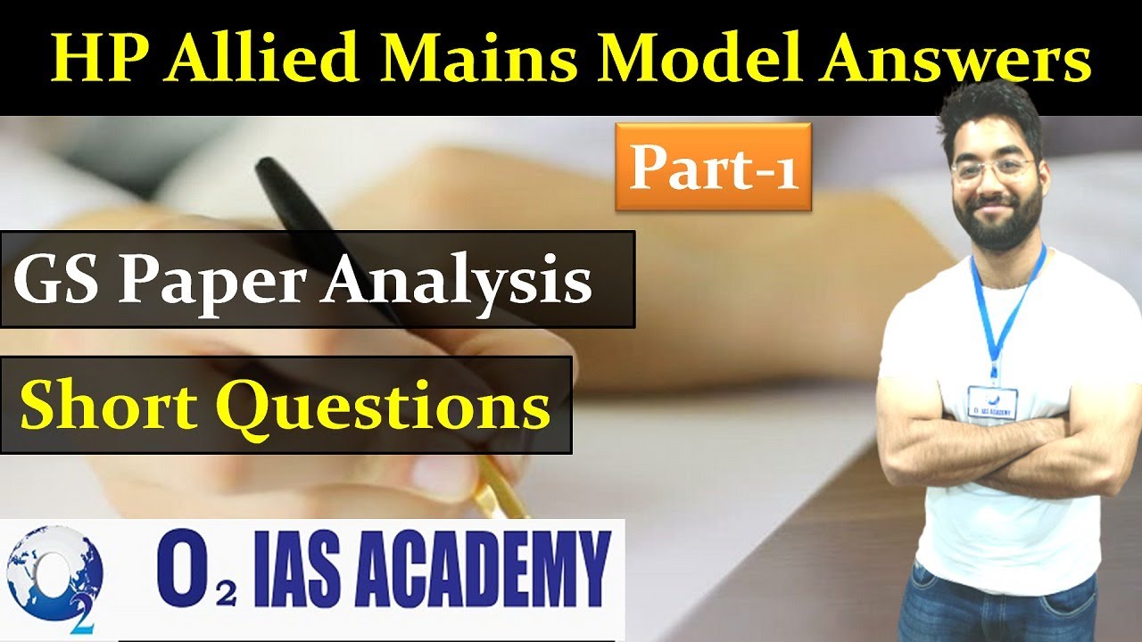 Hp Allied Mains Model answers -1| Allied Mains Analysis| Hp allied mains 2020 | Allied new Pattern