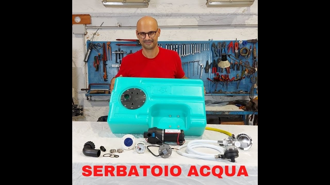 Video tutorial su come si installa un serbatoio acqua in barca