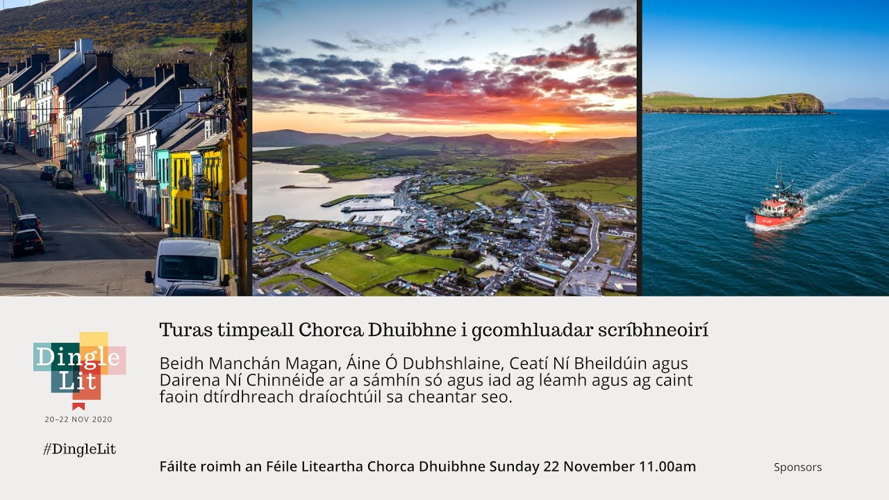 An tSlí Scríofa Turas timpeall Corca Dhuibhne i gcomhladar scríobhneoirí