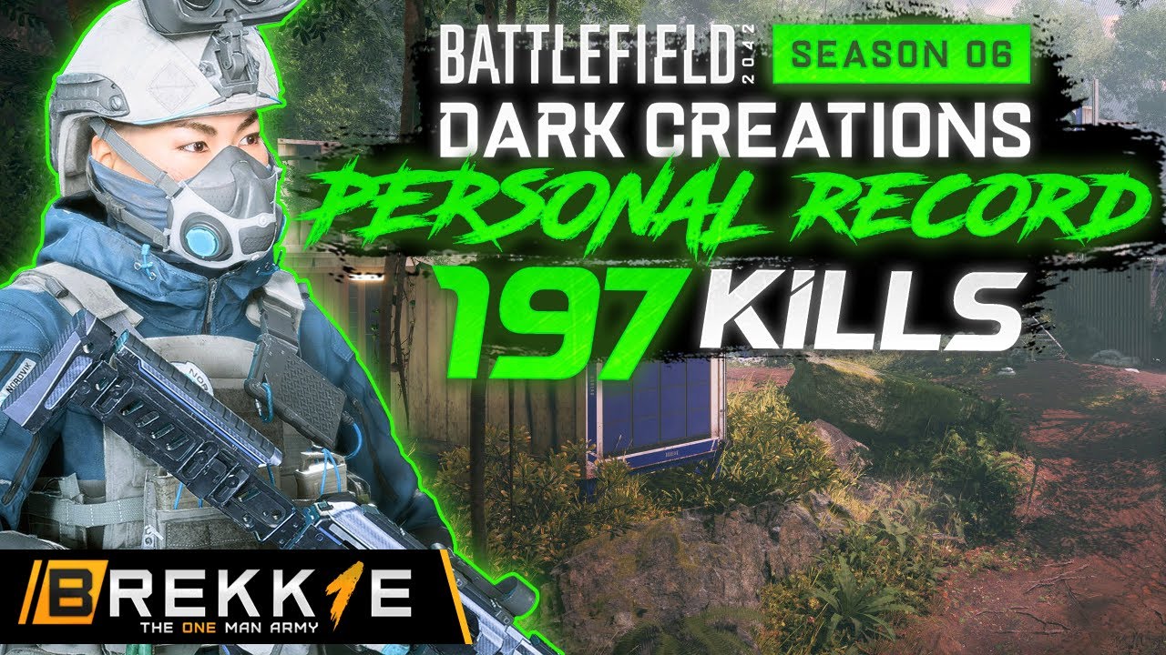 SO CLOSE to 200! NEW PB 197 - 36 kd on #redacted #battlefield2042 #battlefield