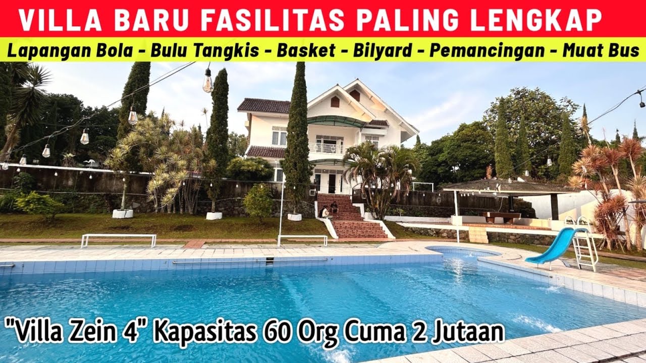 BELUM BANYAK YANG TAU VILLA BARU DI PUNCAK | Villa Zein 4 Villa Murah di Puncak Bogor