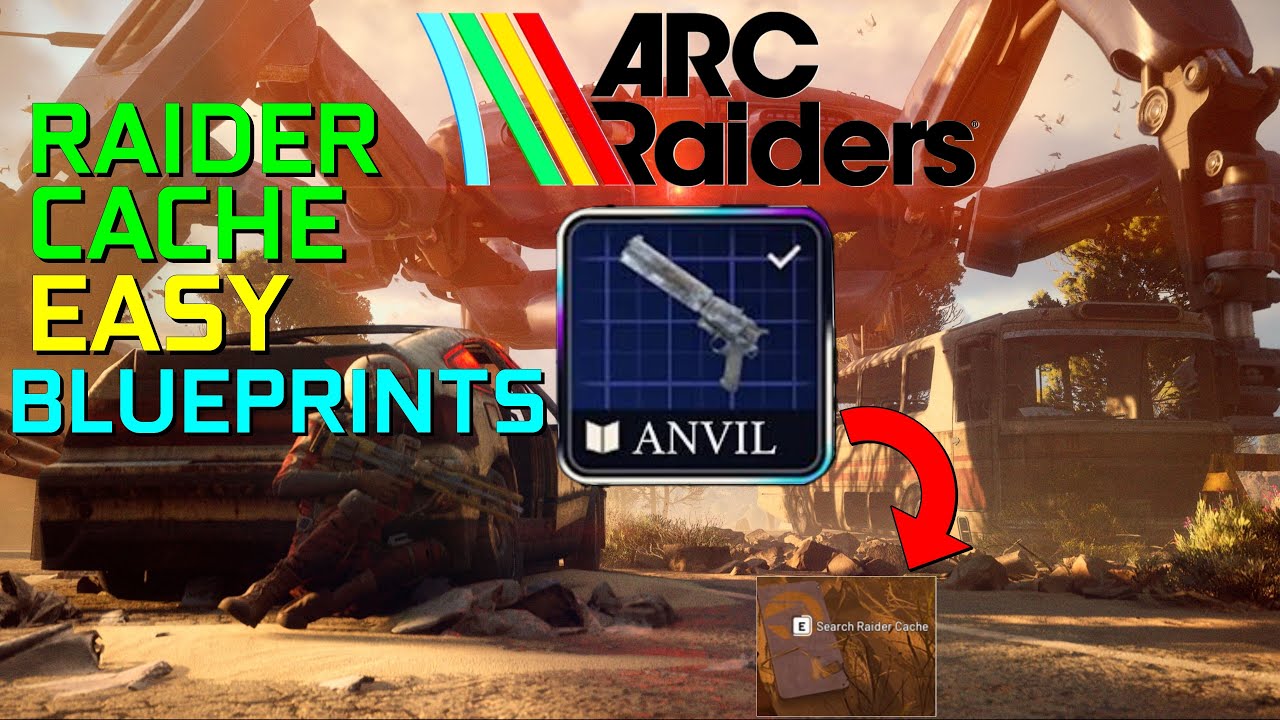 ARC Raiders Anvil Blueprint spawn locations