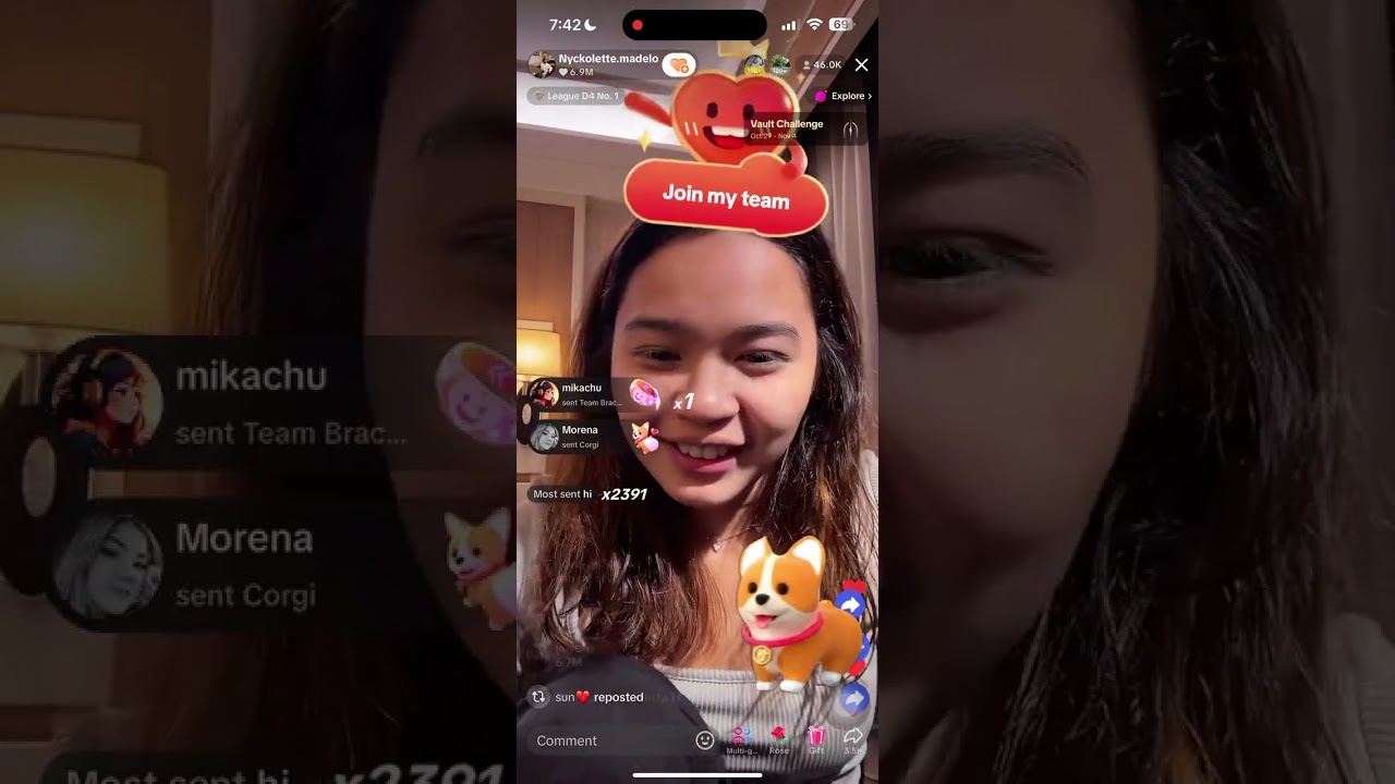 Kolette's live with Binsoy and Jas . #jasdy #kolette #dylan #binsoy