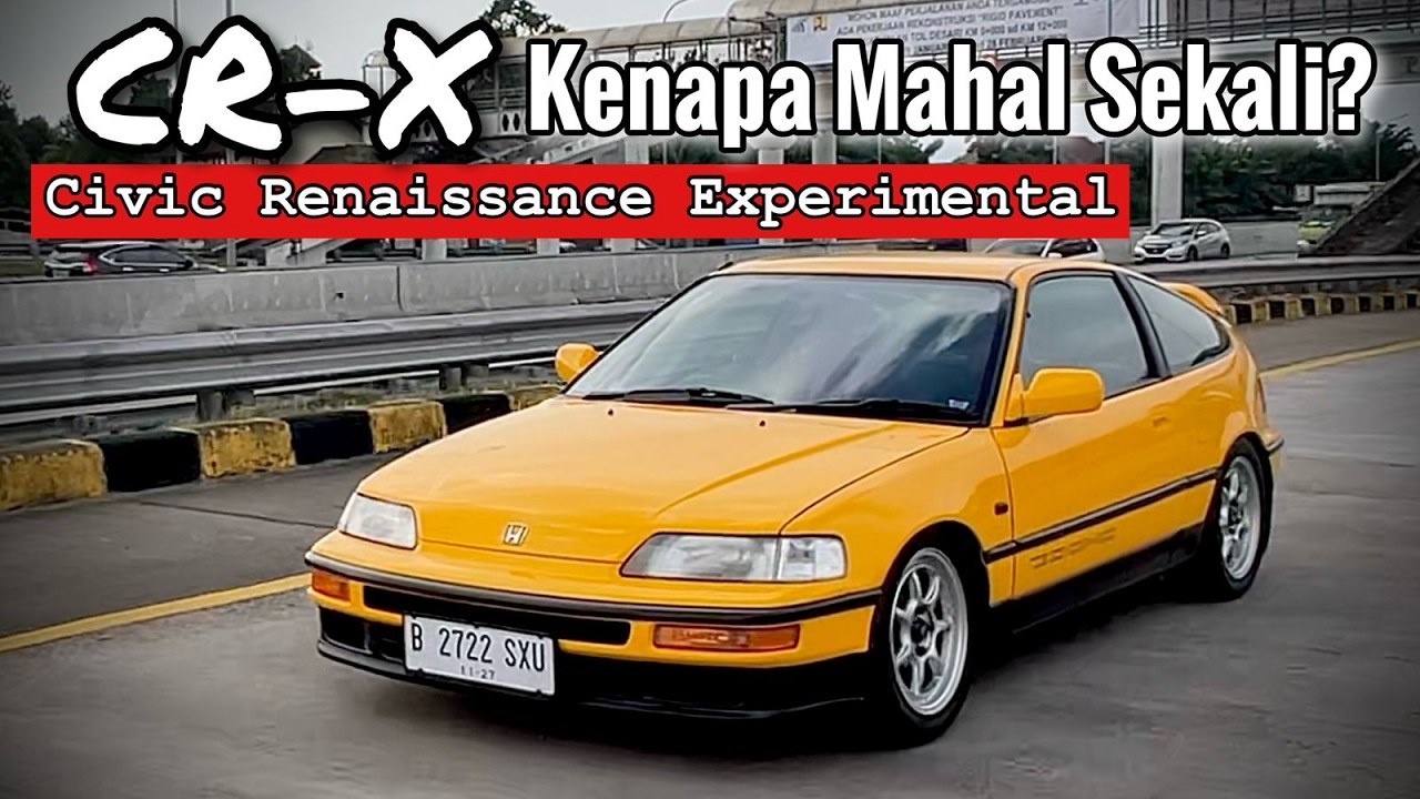 HONDA CR-X Gen. 2 | Anomali Suatu Honda, Harganya Gak Masuk Akal!