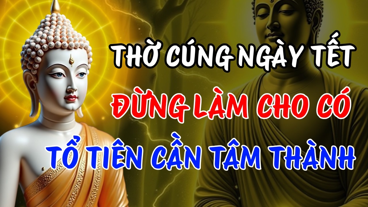 Phật Dạy Về Thờ Cúng Tổ Tiên Ngày Tết – Giữ Đạo Hiếu Bằng Tâm Thành Kính