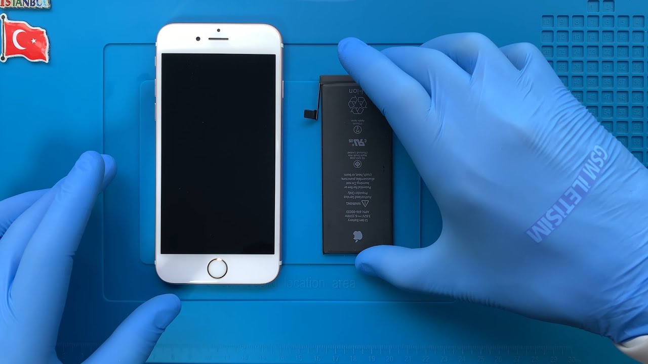 Замена аккумулятора iPhone 6s