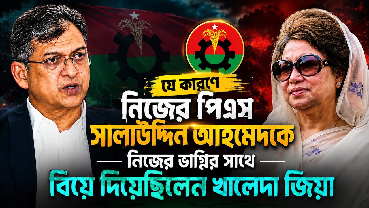 যে কারণে নিজের ভাগ্নির সাথে সালাহউদ্দিন আহমেদকে বিয়ে দিয়েছিলেন খালেদা জিয়া। Salah Uddin Ahmed।PB