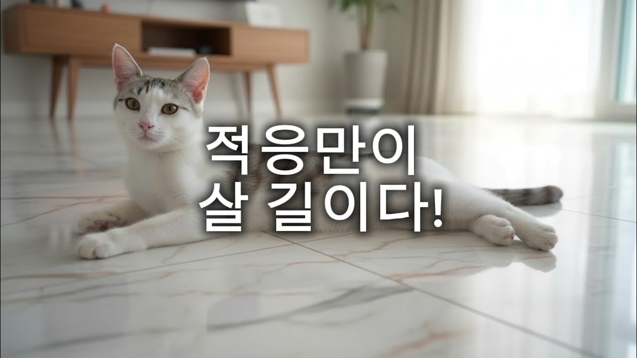 낮에 자고 밤에 활동하는 고양이들