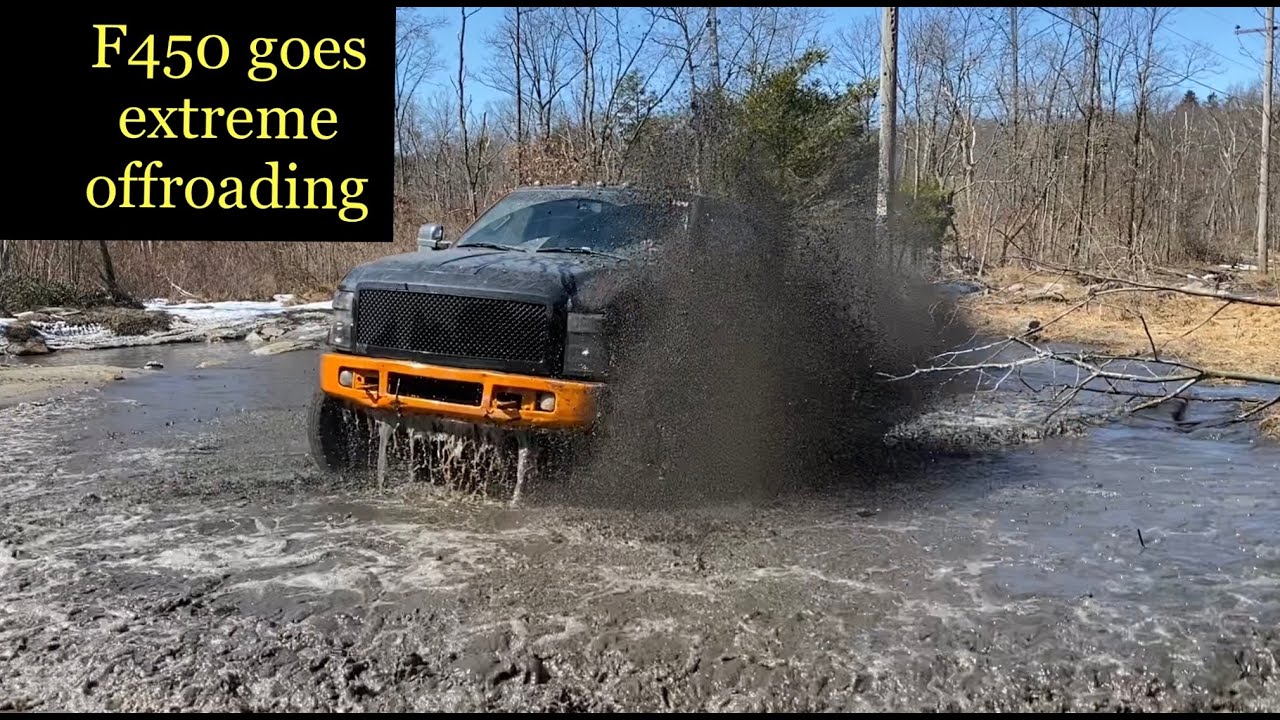 MASSIVE F450 takes on Rock course and jeep trails at RAUSCH CREEK OFF ROAD park!