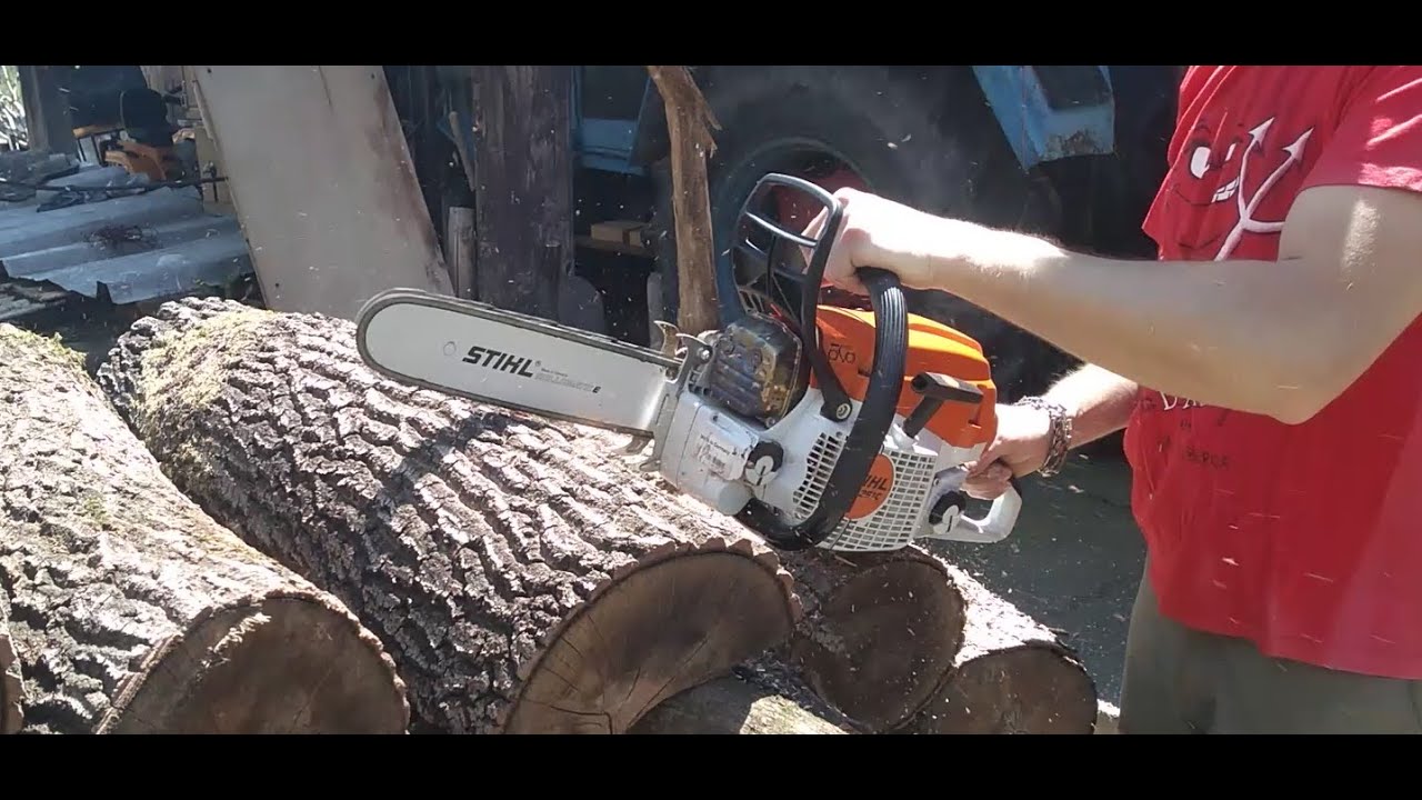STIHL MS 261 C-M VW big work forest #forest