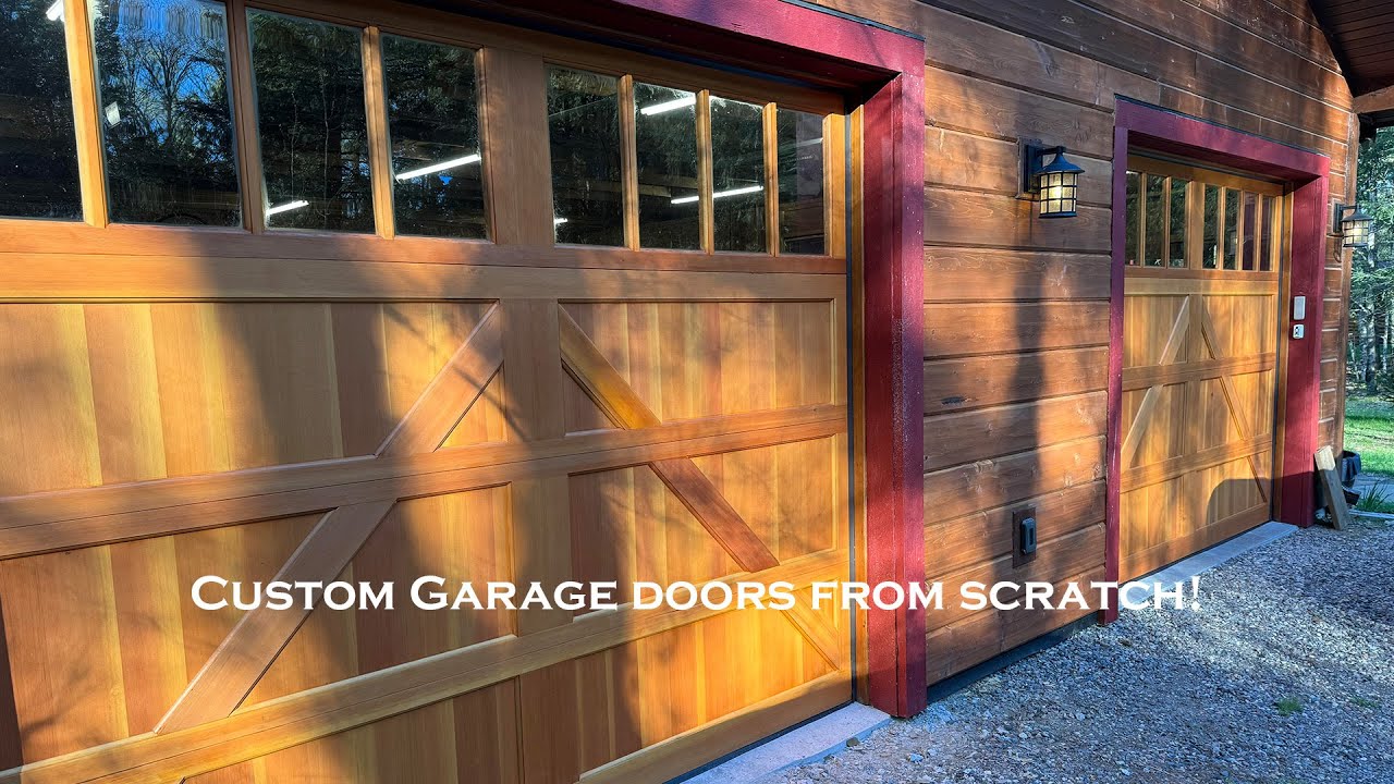 Building Custom Garage Doors || Ruetsche Builds