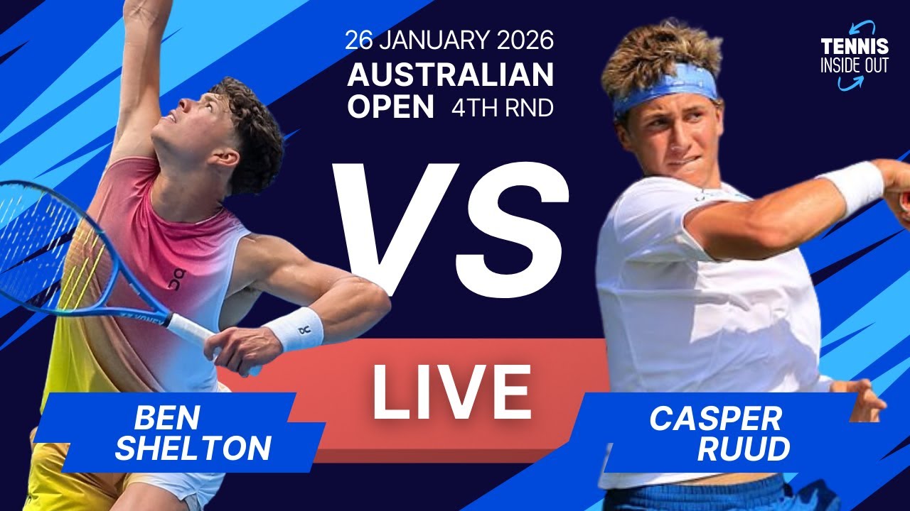 Shelton vs Ruud - Australian Open 2026
