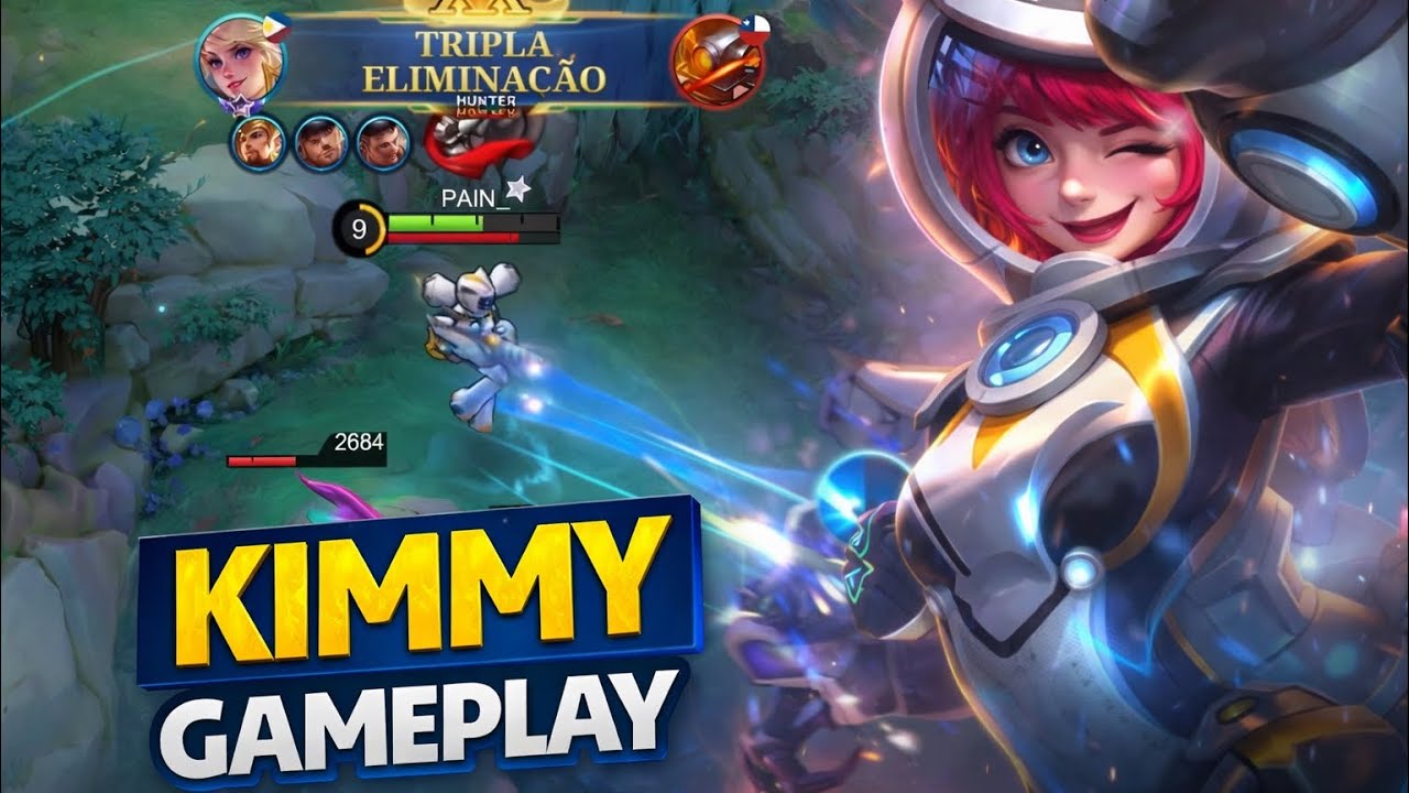 SE DEIXAR A KIMMY BATER… JÁ ERA 🔥| KIMMY GAMEPLAY - MOBILE LEGENDS 