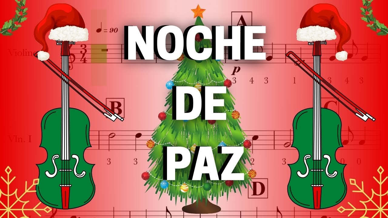 #violinsheet #partituraviolino #navidad #Christmas/NOCHE DE PAZ/SILENT NIGHT/violin sheet/VIOLINO