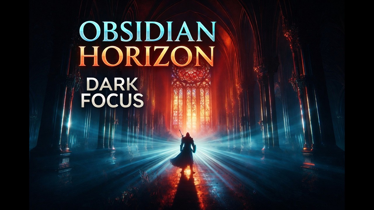 Obsidian Horizon | Dark Heroic Epic Music for Focus & Coding | No Copyright