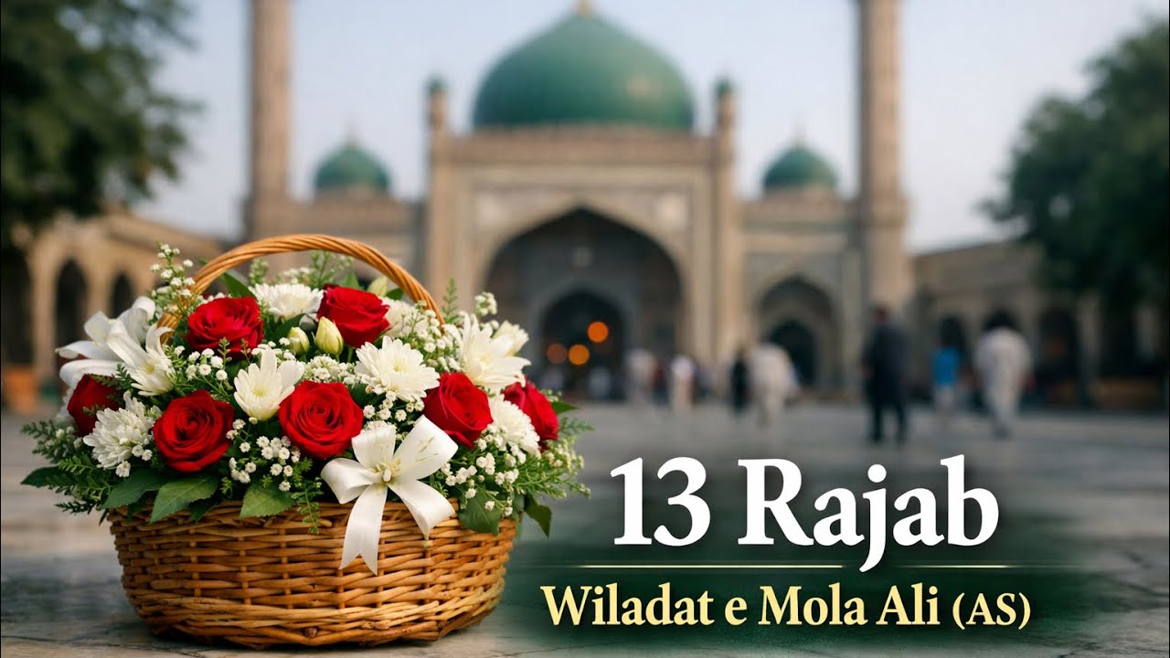 13 Rajab | Wiladat e Mola Ali (AS) | Aaj Sirf Khushi Nahi, Raasta Yaad Karna Hai