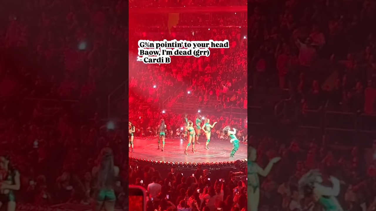 Pretty and Petty..Cardi B. #CardiB #LIVENATION #prettyandpetty #shortscreator #shorts #concert