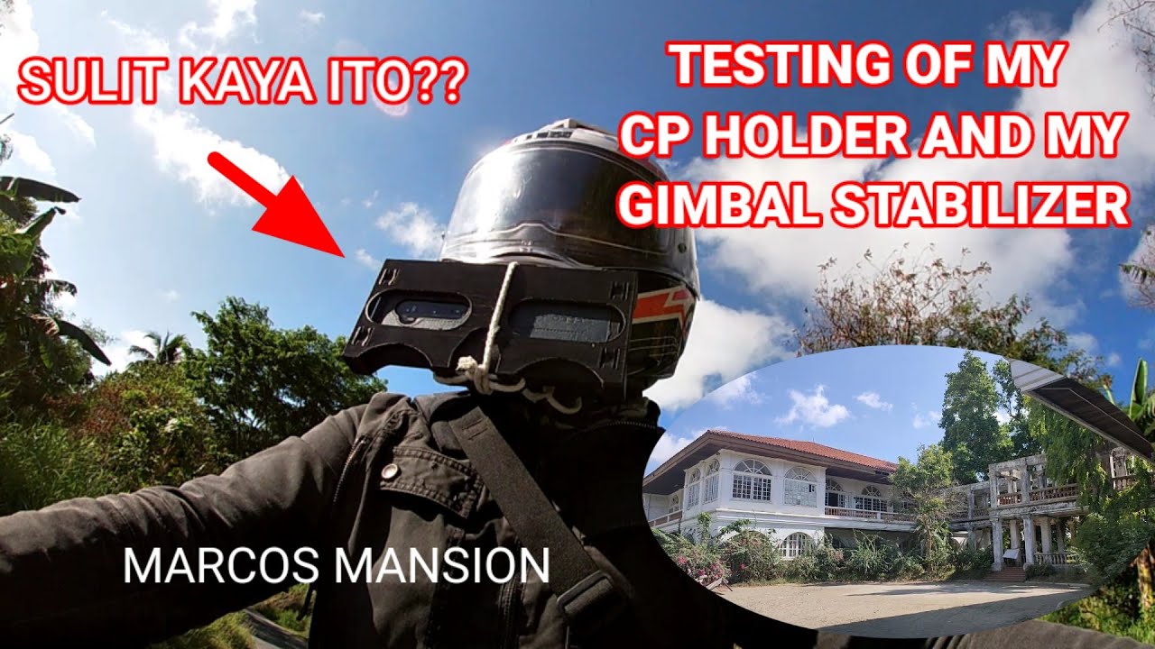 TESTING OF MY CP HOLDER AND MY GIMBAL STABILIZER