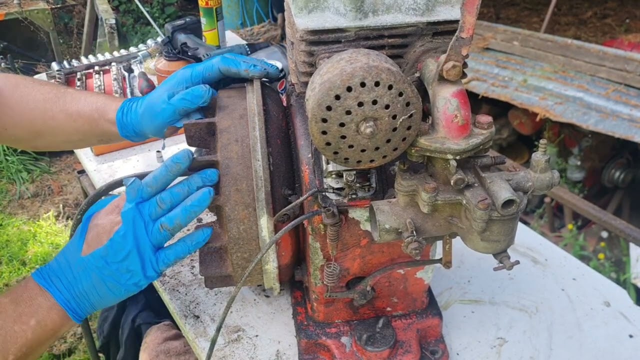 Bonser auto truck engine. can we save it? Villiers Mk40