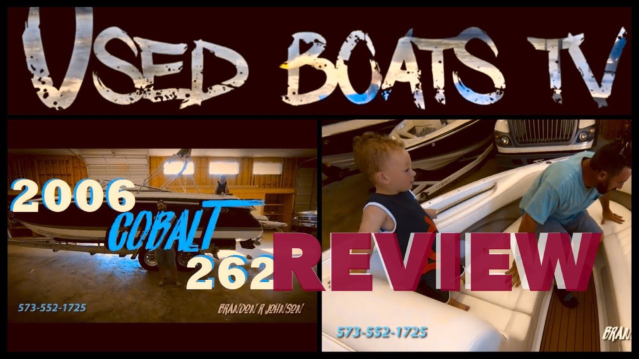 2006 Cobalt 262 Open Bow Rider Test Review Lake of the Ozarks Boats for Sale