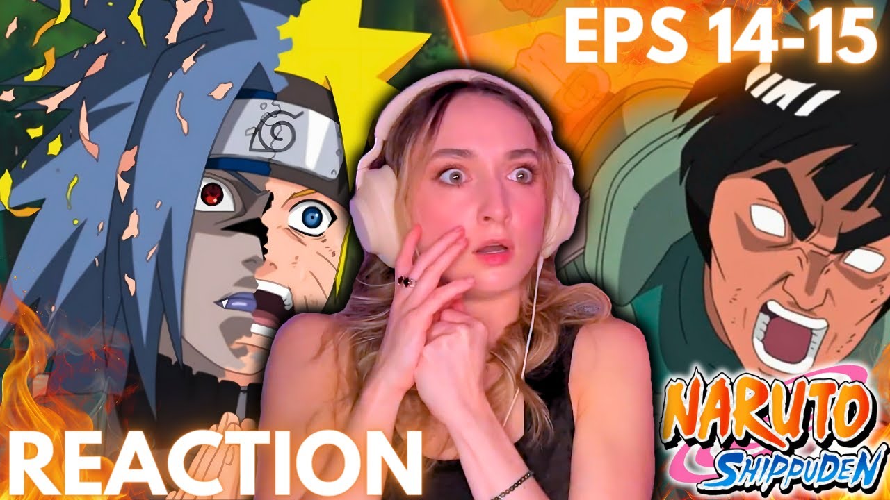 Genjutsu Battle and Guy Sensei Inner Gates!! [Naruto Shippuden] Episodes 14-15 REACTION