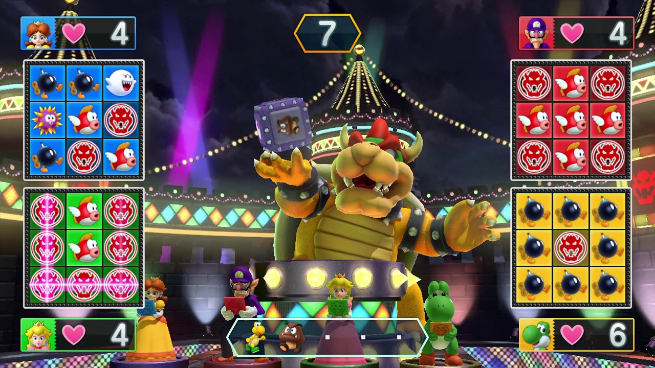 Mario Party 10 (Wii U) - Bowser's Bogus Bingo (Minigame)