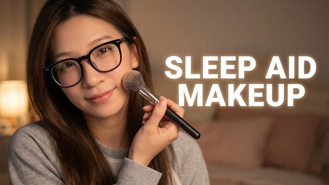 Sleep aid  Hehe. I think it sounds better later, starting around 5 30! | ASMR Makeup