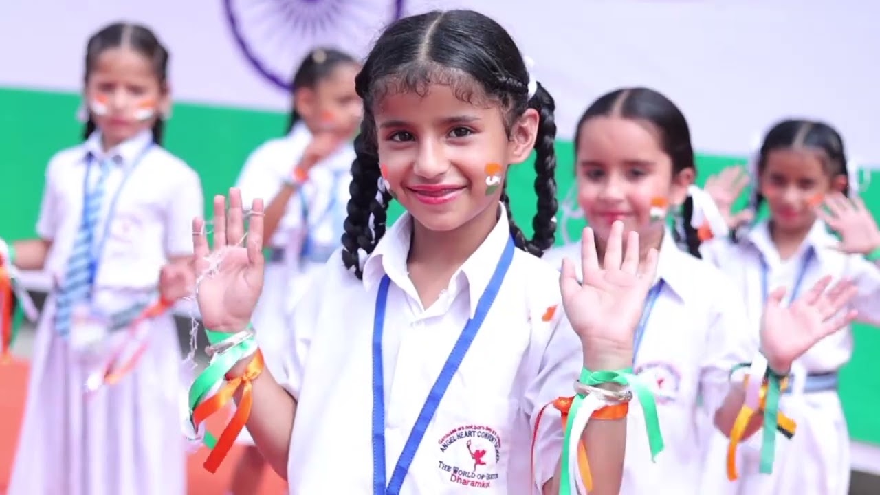 78th INDEPENDENCE DAY CELEBRATION IN ANGEL HEART CONVENT SCHOOL-DHARAMKOT-PUNJAB-INDIA