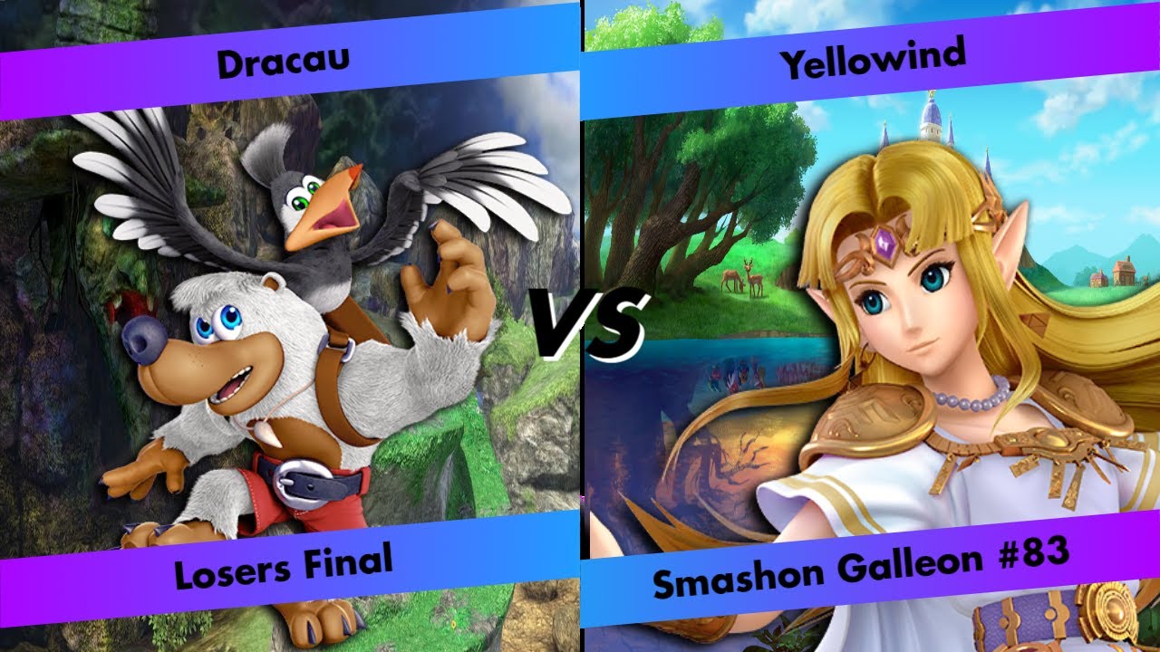 Smashon Galleon #83 - LF - Dracau (Banjo) VS Yellowind (Zelda)