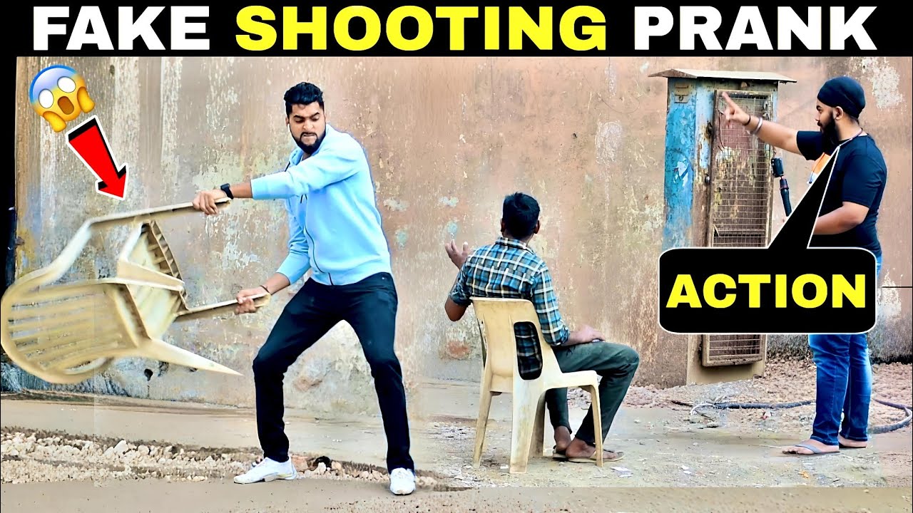 Fake Shooting Prank | Prakash Peswani Prank |