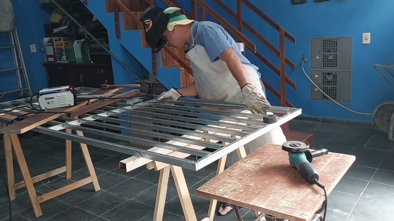 Se eu estou conseguindo fazer meu portão você também consegue fazer o seu tente vai em frente