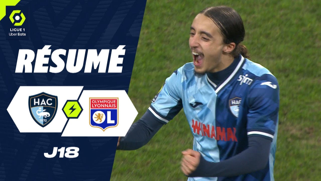 HAVRE AC - OLYMPIQUE LYONNAIS (3 - 1) - R&eacute;sum&eacute; - (HAC - OL) / 2023-2024